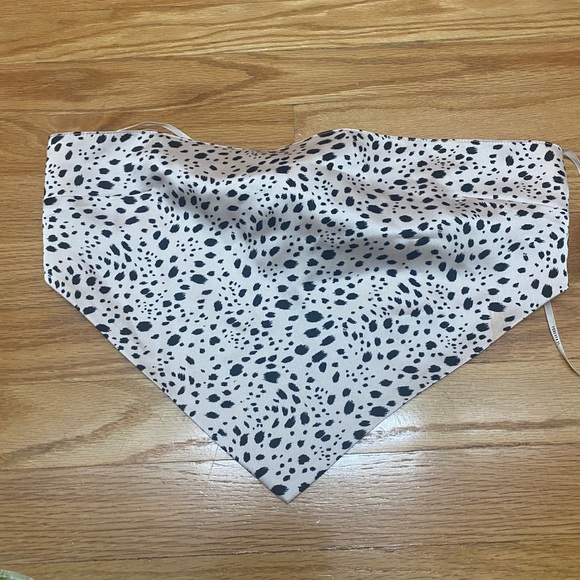 Forever 21 Tie Tube Top Animal Print - Picture 1 of 3